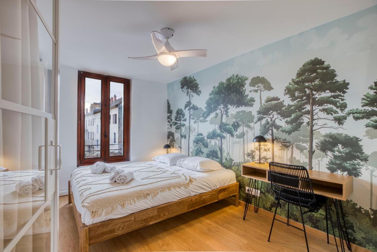 Le Carnot - Mycosyapart, Duplex Coeur De Ville Et Lac, Climatise Annecy Exterior foto
